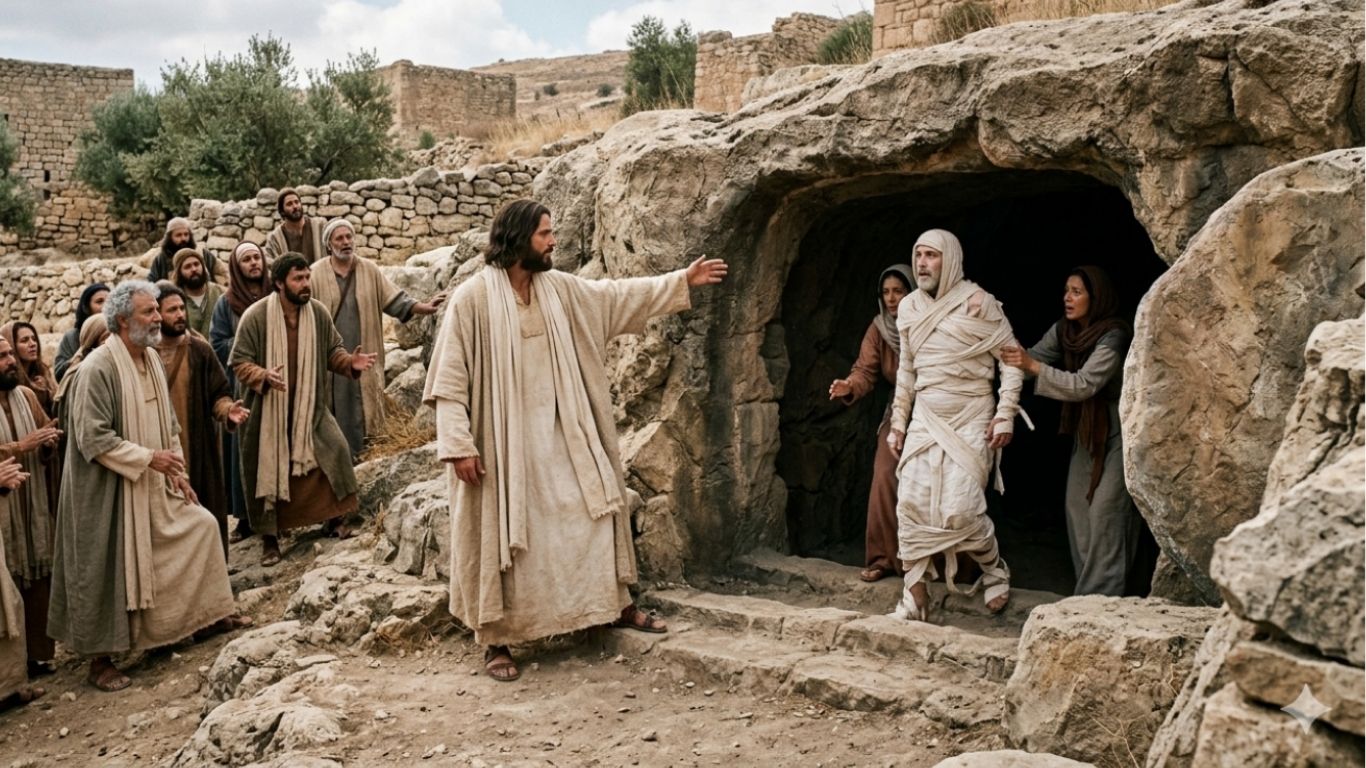 Aus dem Grab ins Leben